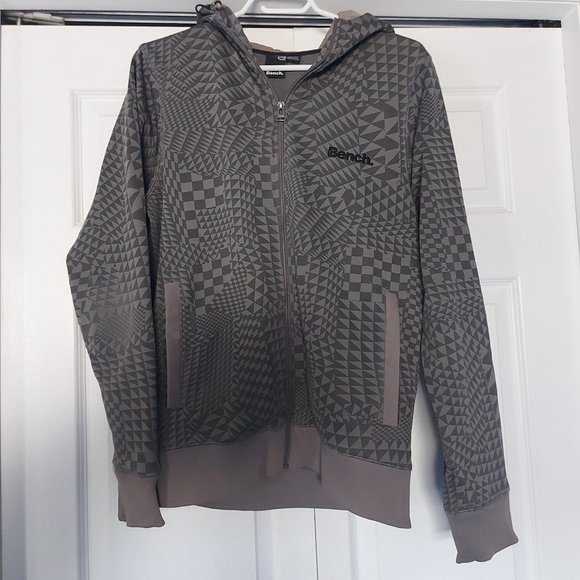 Vintage Men's Bench Zip-up Sweater - Picture 1 of 11
